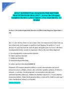 NR547 MIDTERM EXAMS BUNDLE 2026/2027 | - DocMerit