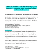 SARAH MICHELLE CRASH COURSE 2026/2027| High-Yield Rapid Review Study Guide | Board Certification Su