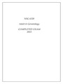 NSG 6320 ADULT & GERONTOLOGY COMPLETED EXAM 2023.