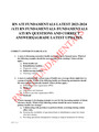 RN ATI FUNDAMENTALS LATEST 2023-2024  /ATI RN FUNDAMENTALS /FUNDAMENTALS  ATI RN QUESTIONS AND